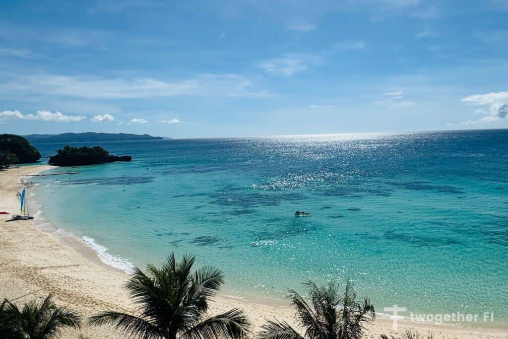 TwogetherFI is on holiday in Boracay philippines