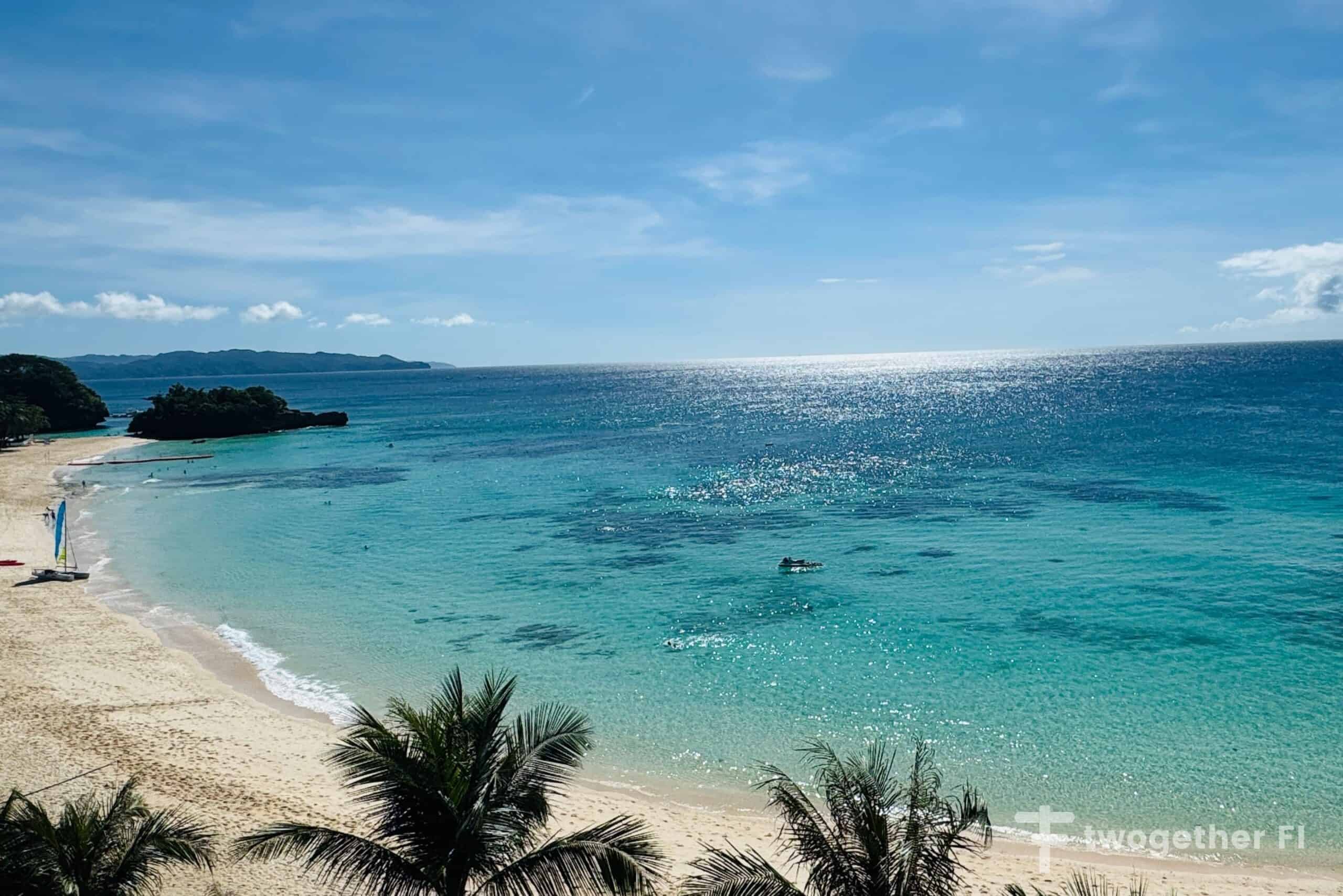 TwogetherFI is on holiday in Boracay philippines