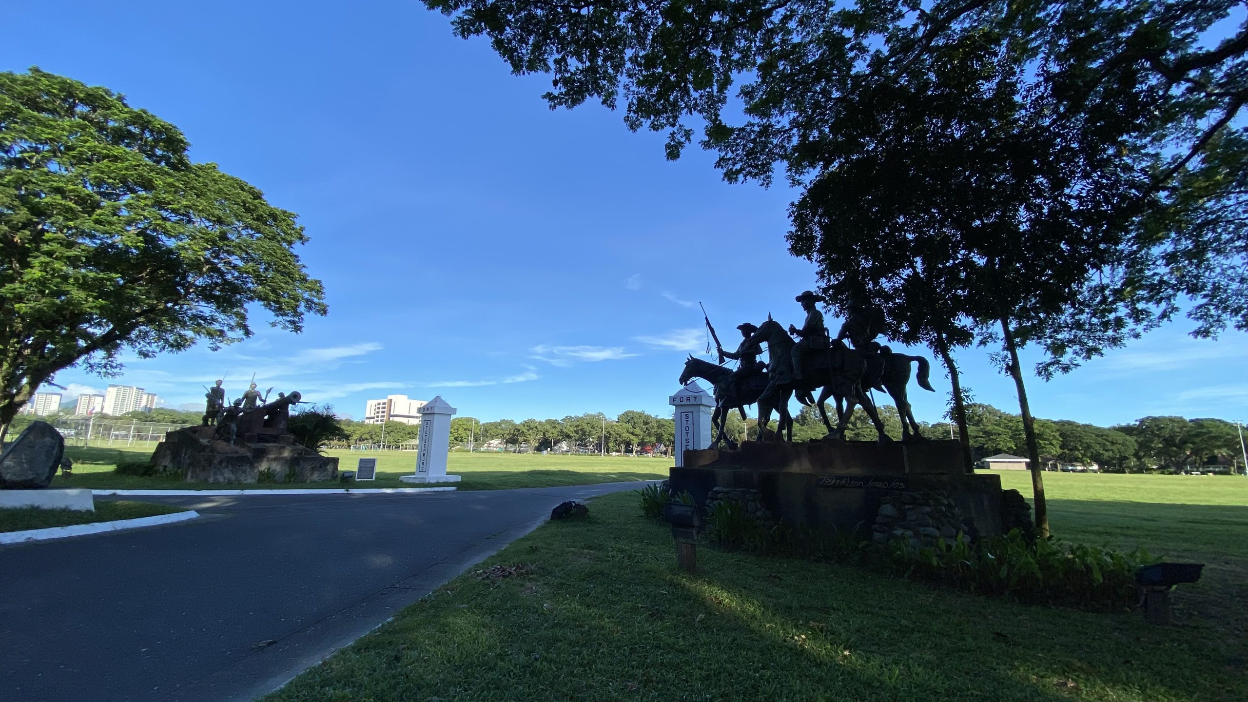 morning walk at parade ground clark philippines